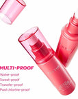 TIRTIR Waterproof Setting Spray – 24 Hour Long Lasting Fix, Sweatproof Water Resistant Makeup Finisher – Ethanol Free, Semi Matte Finish for Oily Skin – Korean Makeup Fixer