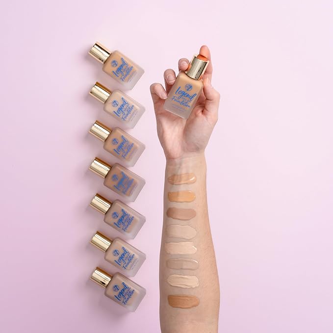 W7 Legend Foundation - Creamy Liquid Foundation for (Soft Tan) 28ml