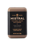Mistral Bar Soap, Teak Wood, Large Bar