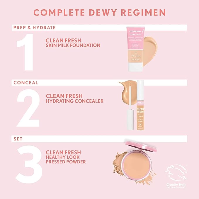 COVERGIRL Clean Fresh Hydrating Concealer, Tan Rich, 0.23