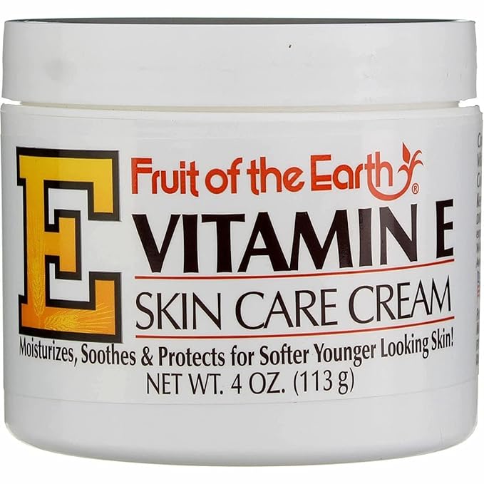 Fruit of the Earth Vitamin E Skin Care Cream 4 Ounce Cream