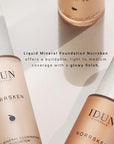 Liquid Norrsken Foundation - Silky Smooth Coverage - Luminous, Dewy Finish for Dry and Dull Skin - Water Resistant and Vegan Makeup - 203 Saga - Light Neutral - 1.01 oz