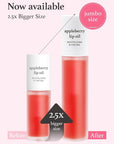 NOONI Korean Lip Oil - Appleberry Jumbo | Lip