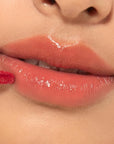 ETUDE Glow Fixing Tint #1 Pure Coral | Non-sticky Glossy Shine Lip stain | Fills up with comfortable moisture | Tinting for dry lips