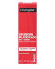 Neutrogena Stubborn Blackheads Daily Acne Facial Serum with Salicylic, Glycolic, Polyhydroxy & Mandelic Acids, Oil-Free Face Serum for Acne-Prone Skin to Help Clear Clogged Pores, 1 fl. oz
