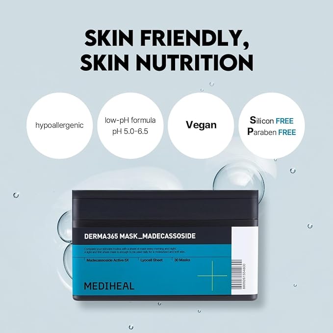 Mediheal Derma 365 Madecassoside Mask (30 Comforting