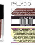 Palladio Velvet Matte Cream Lip Color, Raw Silk
