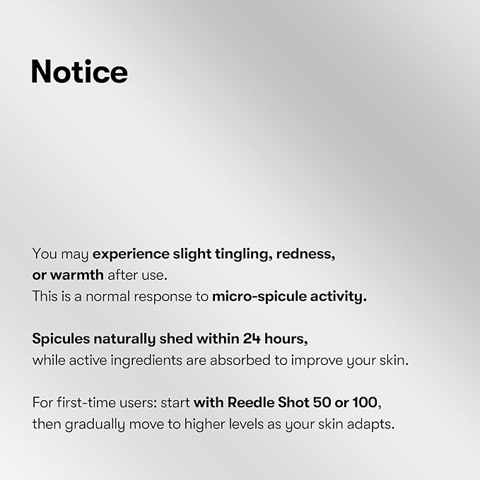 VT COSMETICS CICA Reedle Shot 100, Spicule Microneedling Serum for Pore Care & Exfoliation, Exosome, Centella Asiatica for Glass Skin, Skin Texture, Korean Liquid Skin Booster (1.69 Fl Oz / 50ml)