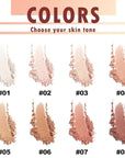 Oil Control Face Pressed Powder, Matte powder setting 1 Pcs)
