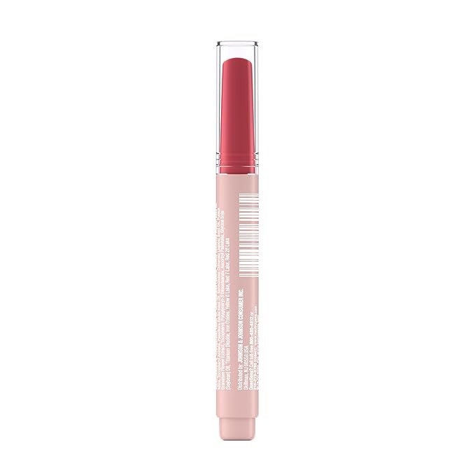 Neutrogena High Shine Glossy Lip with Maracuja Oil + Vitamins & Antioxidant Vitamin E, Nourishing Glossy Lip, Non-Retractable, Pigmented For Buildable Color, Blushing Berry, 0.07 oz