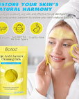 60pcs turmeric cleansing pads, turmearic