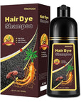 Brown Hair Dye Shampoo, Instant Hair Color Shampoo, Colors Hair in Minutes, Champu Para Pintar el Cabello, Easy to Use 16.90 Fl Oz