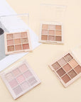 Boobeen Nude Eyeshadow Palette - Matte and Shimmer Makeup, Highly Pigmented Creamy Eye Shadow Powder, Create a Neutral Eye Look, Long Wearing