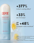 Coco & Eve Firming & Cooling Body Gel Lotion — Aftersun Care with Aloe Vera, Polyglutamic Acid for Sunburn Relief, Hydration & Skin Recovery. Soothing Moisturiser for Sun-irritated Skin. (6.76 fl oz)