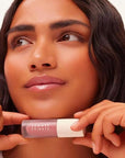 Summer Fridays Dream Lip Oil - Tinted Lip Oil with Moisturizing Sheer Coverage, High-Shine and Deep Hydration - Non-Sticky Formula for Long-Lasting Softness - Soft Mauve (0.15 Oz)