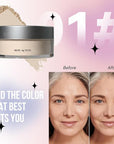 Loose Face Powder Glitter Setting Powder Matte Finishing Face