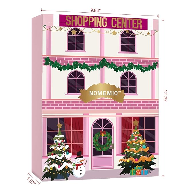 Beauty Advent Calendar 2025 for Adults Women & Teen Girls, 12 Days Bath and Body Christmas Gifts Sets for Women, 12pcs Spa Gift Baskets for Her, Skincare Beauty Gifts Box Kit