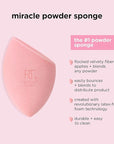 Real Techniques Ultimate Makeup Sponge Trio, Makeup Blending Sponges, For Liquid, Cream, & Powder Products, Powder & Foundation Sponges, Mini Makeup Sponge, Latex-Free Foam, Travel-Friendly, 3 Count