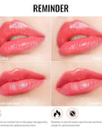 Oulac Watermelon Pink Lipstick - Moisturizing Lip Stick Glossy Tinted Lip Balm, Sheer Shine Juicy Finish, Lightweight and Hydrating Formula for Dry Lip Care, Vegan 2.2g/0.07oz (11)