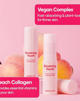BANILA CO Blooming Youth Multi-balm Stick | All-in-one Hydrating Lip, Face and Neck Cream | Daily Moisturizer Make up Base | Made with Peach Collagen & Hyaluronic Acid (10.5g / 0.37oz)