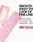 Pacifica Beauty Reusable Smile Line Mask, Skincare, Silicone Mask, For Fine Lines and Wrinkles, Lift and Firm, Pair with Serum, Storage Tin Included, Skin Care, Smile Line Patches, Vegan, 2 Pieces