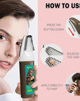 Linen Hair Dye Shampoo,Hair Dye,Hair Color Shampoo,Champu Para Canas 4 in 1 Semi-Permanent Gray Hair Coverage,shampoo para pintar el cabello for Women & Men Herbal Natural Plant (Linen)
