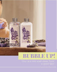 Spa Gift Baskets for Women - Body & Earth 11pcs Lavender Gift Sets with Bubble Bath, Shower Gel, Body Lotion, Birthday Gifts for Women, Spa Kit for Mom Gifts, Purple Gifts
