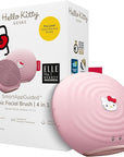 GESKE x Hello Kitty SmartAppGuided™ Sonic Facial Brush | 4 in 1 | Electric Facial Cleansing Brush | Skin Cleansing Brush | Facial Brush | Daily Skincare Routine| Facial Massager & Skin Care