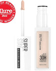 Maybelline Super Stay Liquid Concealer Makeup, Full Coverage Concealer, Up to 30 Hour Wear, Transfer Resistant, Natural Matte Finish, Oil-free, Available in 16 Shades, 10, 1 Count