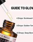 Self Tanner Drops for Face Tanner, Sunless Tan, Body & Face Self Tanner Drops, Face Tanning Drops (Drops-3)