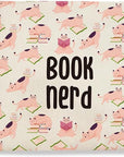 Book nerd gifts makeup bag