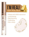 KISS New York 3 PACK Lip Oil Gloss, Hydrating Non-Sticky Lip Oil, 100% Natural Oil, Lightweight, Moisturizing, Nourishing (Rosegold & Cocoa Butter & Vitamin E)