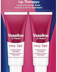 Vaseline Lip Therapy Rosy Lips Moisturizing Lip Balm - Twin Pack (2-Pack)