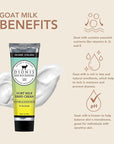 Dionis - Goat Milk Skincare Scented Hand Cream (1 oz) Set of 6, Moisturizing Lotion for Dry Skin, Good for Sensitive Skin, Cruelty-free and Paraben-free (Island Colada)