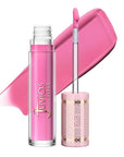 Juvia's Place Smoothie Lip Gloss Pink Velvet - Hydrating Cream Lipgloss with Pink & Mauve Tones - Non Sticky Plumping Glosses - High Shine Lipgloss for Women - Lip Plumper with Cocoa Butter & Chia Oil