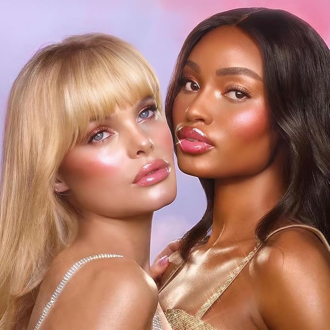 8 Colors Hydrating Lip Oil, Big Brush Head Lip Glaze Shiny Transparent Lip Glow Oil 0.35 Fl Oz, Glossy Finish (# 08)