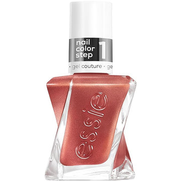 essie gel couture long-lasting nail polish, vegan, be dazzled, rose, multi-faceted, 0.46 fl oz
