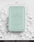 Mistral Bar Soap, Salted Gin, Large Bar