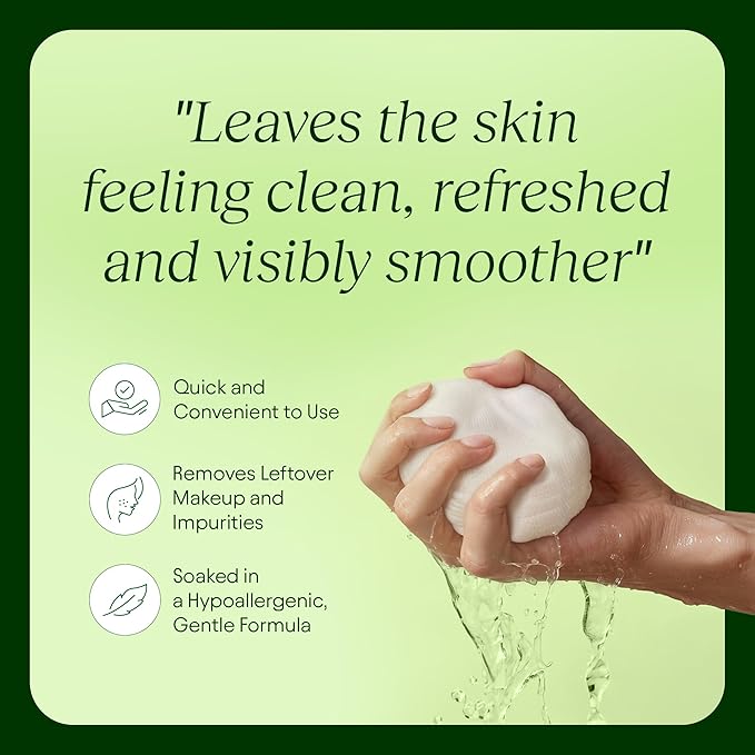 Korean Skincare Anti-Aging, Dark Spot & Wrinkle Minimizing Toner Pads - Hydrating with Snail Mucin, Centella Asiatica, Niacinamide, Peptides - for Acne Marks & Hyperpigmentation - 100 Count