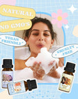 Bath Fragrance Oils Set, ARVIDSSON Natural Spa Essential Oils for Diffuser, Soap and Candle Making, Vanilla & Coconut, Lavender Bliss, Sparkling Grapefruit, Citrus Verbena, Amber Oud, Scented Oils