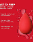Beautyblender® | Ruby Beauty Blender Makeup Sponge, Super-Soft