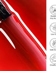 Gellen Red Gel Nail Polish