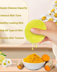 120 pads turmeric cleansing pads
