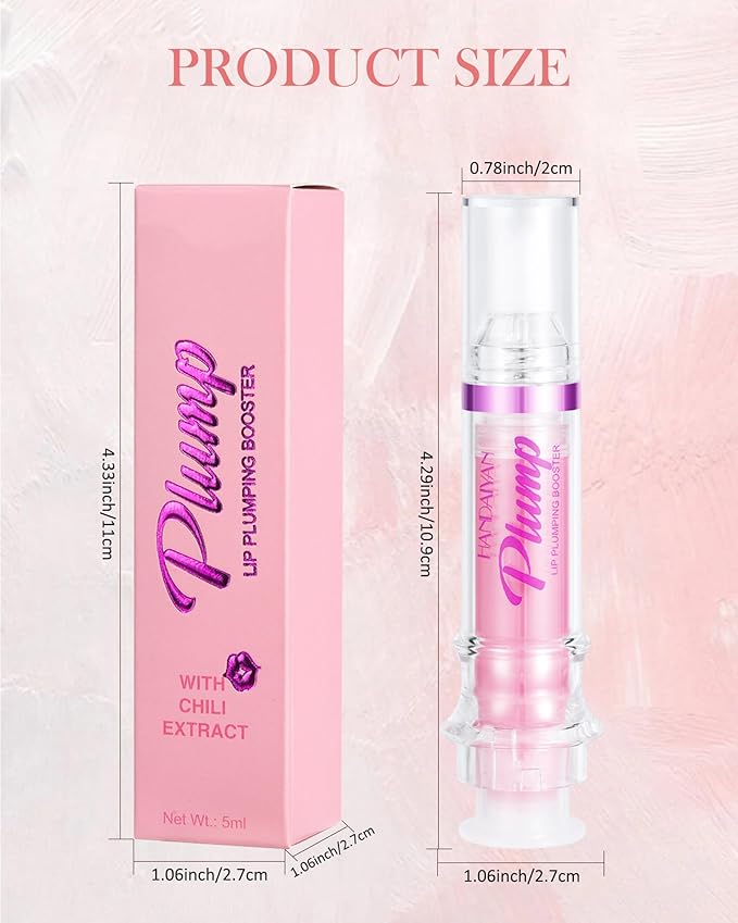 Spicy Lip Plumping Booster,Plumping Lip Oil