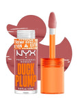 NYX PROFESSIONAL MAKEUP Duck Plump High Pigment Lip Gloss, Lip Plumper Gloss with Spicy Ginger - Nude Swings