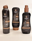 Australian Gold Spray Gel Sunscreen with Instant Bronzer SPF 30, 8 Ounce | Moisturize & Hydrate Skin | Broad Spectrum | Water Resistant | Non-Greasy | Oxybenzone Free | Cruelty Free