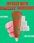 NYX PROFESSIONAL MAKEUP Smushy Matte Lip Balm, Tinted Lip Moisturizer with Soft, Matte Finish - Soft Smile (Soft Nude)