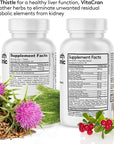 Youth & Tonic 3X Body Cleanse and Detox Pills for Women & Men with Liver, Kidney, Colon Supplements to Support Healthy Functions and for Loss of Unwanted Impurities and Metabolic Waste. 120 Capsules