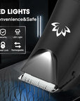 Manscape Ball Trimmer for Men,Body& Pubic Hair Trimmer and Groin Hair Shaver, Bikini Trimmer Women,Smooth Shaving, Lightweight with Travel Lock, IPX7 Waterproof Wet/Dry Shaving, LED Display
