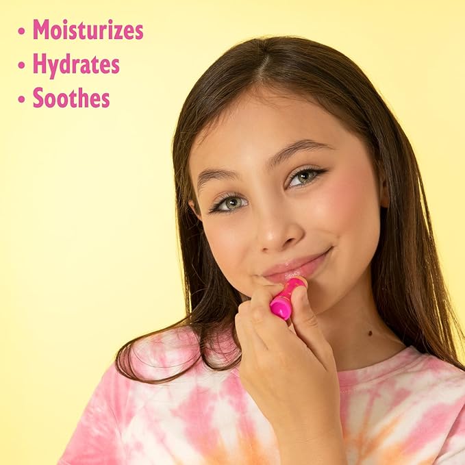 Lip Smacker Bunny Lip Balm, Moisturizing & Hydrating Lip Care, Fun & Collectible Easter Gift for Kids & Lip Balm Lovers - Grape